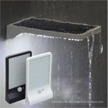 Wasserdichte IP65 3.8W solarbetriebene LED-Wandleuchten